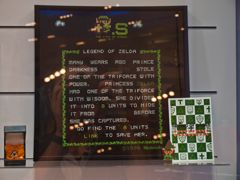 Illustration for article titled 25 Years of Zelda on Display at Nintendo World
